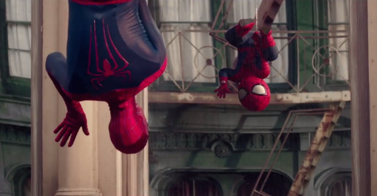 Une Campagne De Publicite D Evian Avec The Amazing Spiderman Version Bebe Geeks And Com