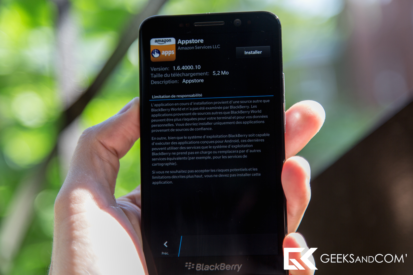 BlackBerry 10 : l’Amazon Appstore sera pré-installé sur les appareils