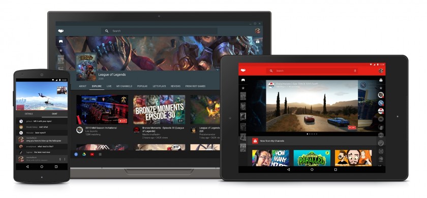 Google Youtube Gaming Devices