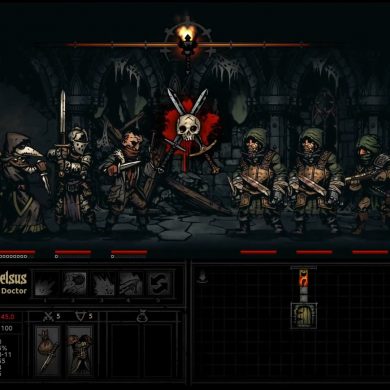 short example of darkest dungeon gameplay