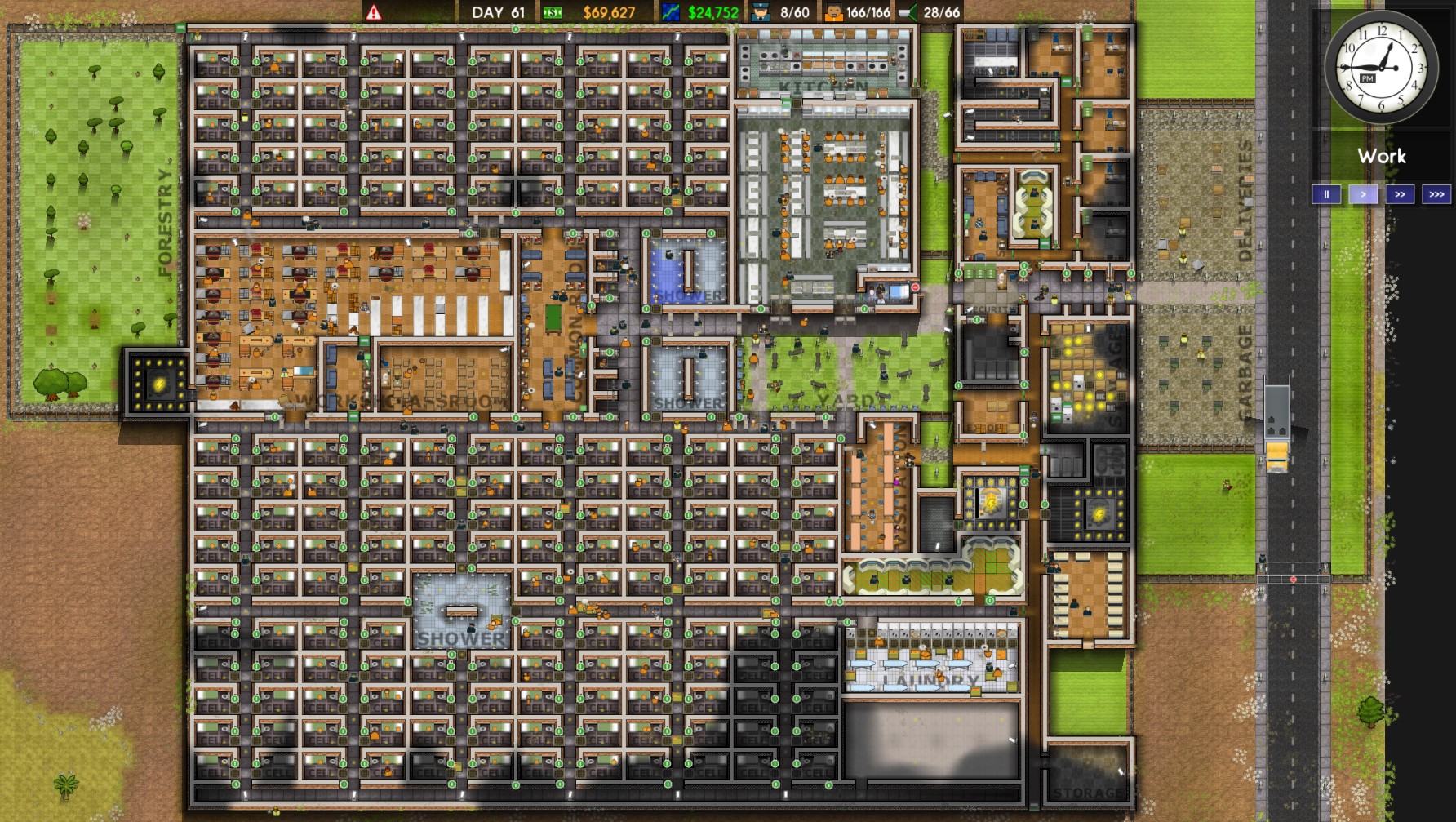 prison architect prison layout